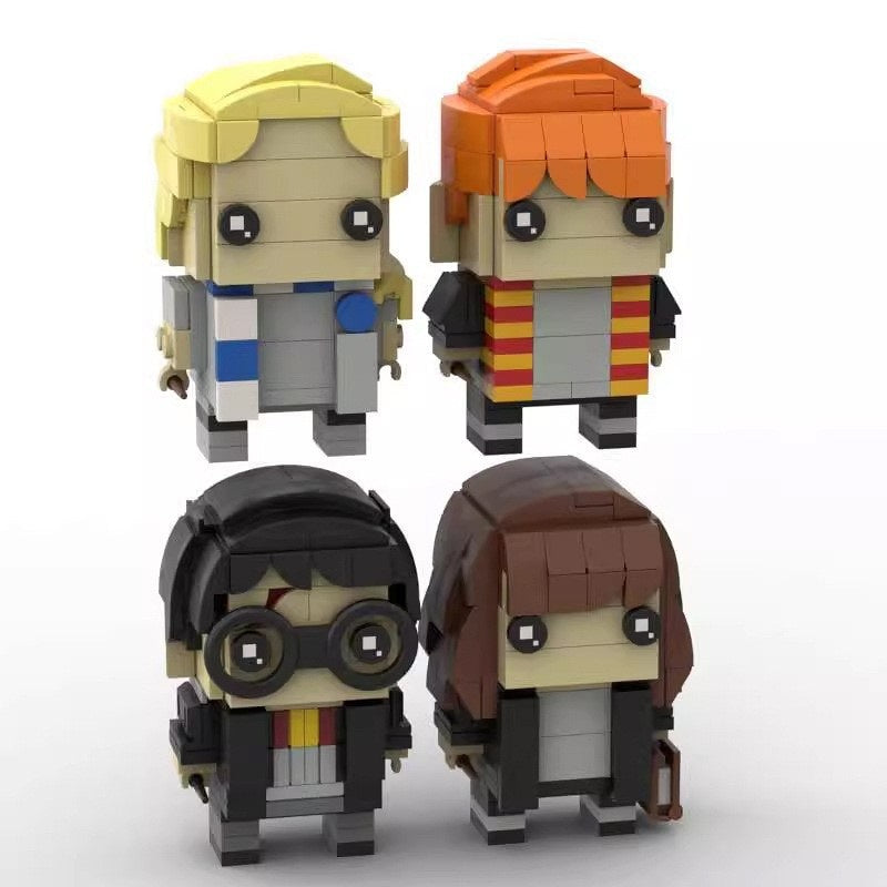 Magical School Wizard Brickheadz Building Kit | LEGO-Compatible MOC - 1