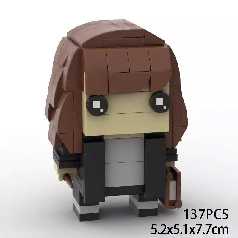 Magical School Wizard Brickheadz Building Kit | LEGO-Compatible MOC - 20