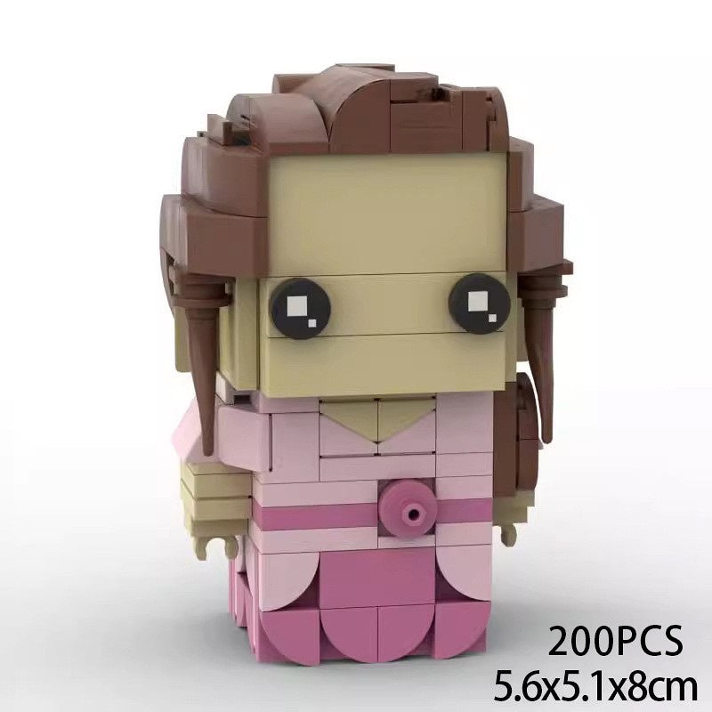 Magical School Wizard Brickheadz Building Kit | LEGO-Compatible MOC - 21
