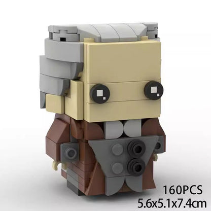 Magical School Wizard Brickheadz Building Kit | LEGO-Compatible MOC - 23