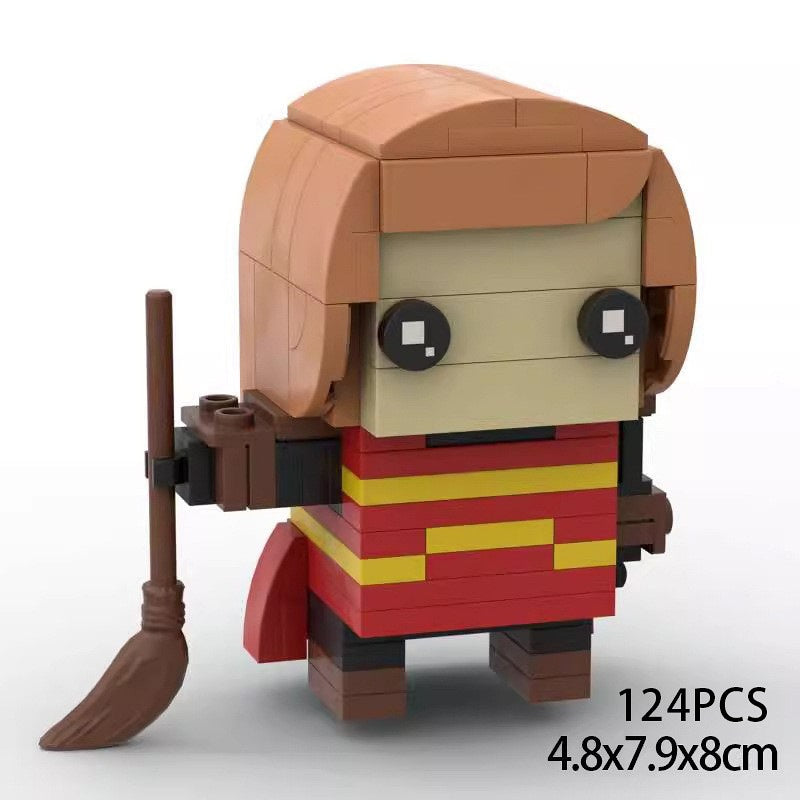 Magical School Wizard Brickheadz Building Kit | LEGO-Compatible MOC - 24