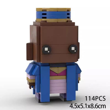 Magical School Wizard Brickheadz Building Kit | LEGO-Compatible MOC - 25