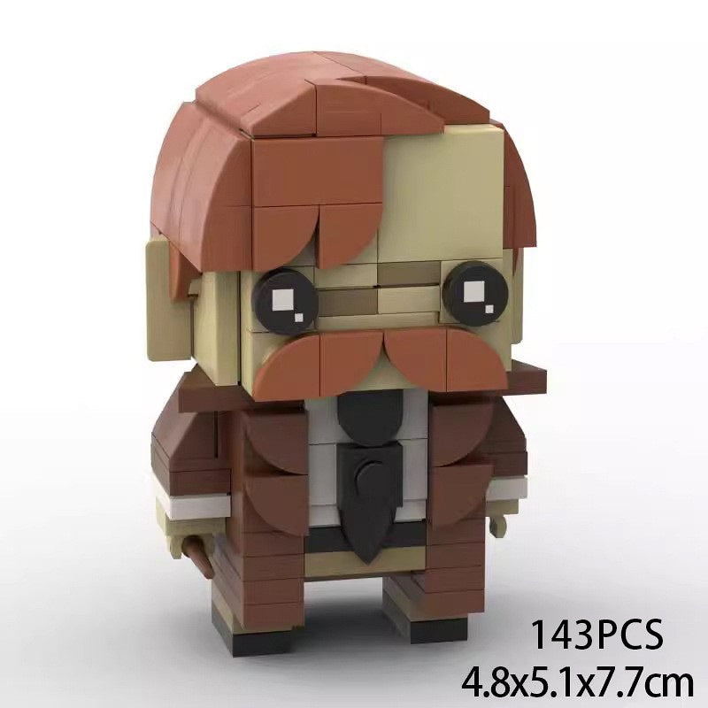 Magical School Wizard Brickheadz Building Kit | LEGO-Compatible MOC - 27