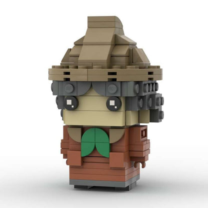 Magical School Wizard Brickheadz Building Kit | LEGO-Compatible MOC - 2