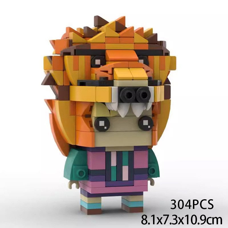 Magical School Wizard Brickheadz Building Kit | LEGO-Compatible MOC - 30