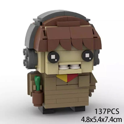 Magical School Wizard Brickheadz Building Kit | LEGO-Compatible MOC - 40