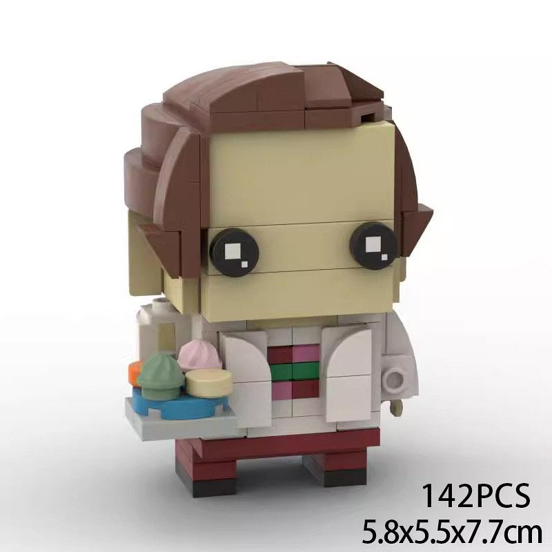 Magical School Wizard Brickheadz Building Kit | LEGO-Compatible MOC - 44
