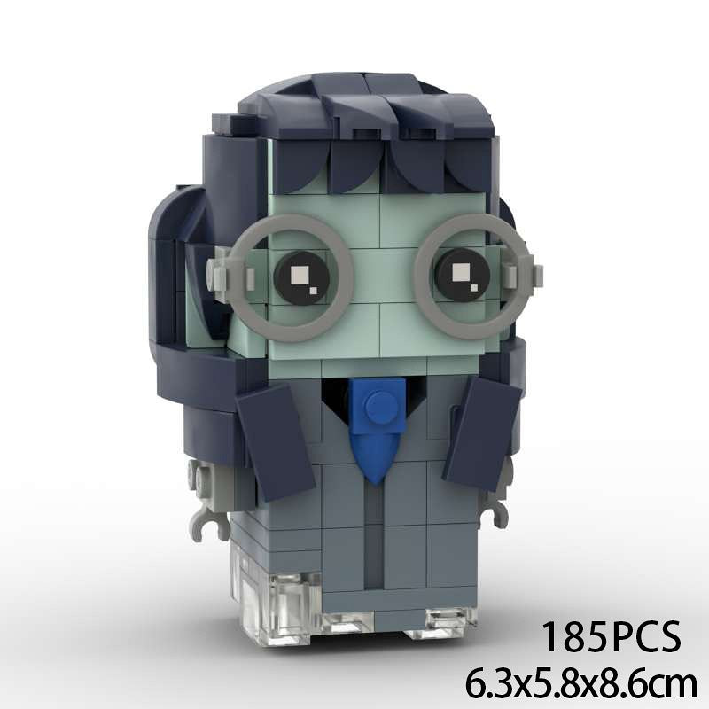 Magical School Wizard Brickheadz Building Kit | LEGO-Compatible MOC - 47