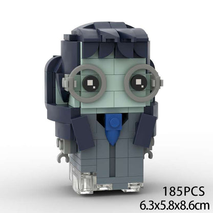 Magical School Wizard Brickheadz Building Kit | LEGO-Compatible MOC - 47
