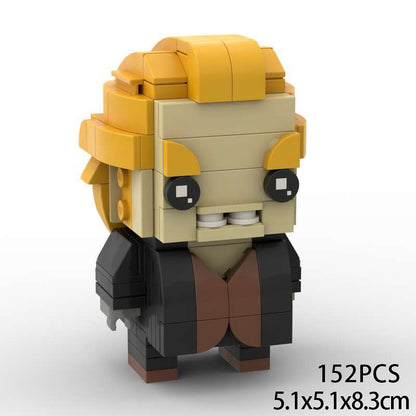 Magical School Wizard Brickheadz Building Kit | LEGO-Compatible MOC - 50