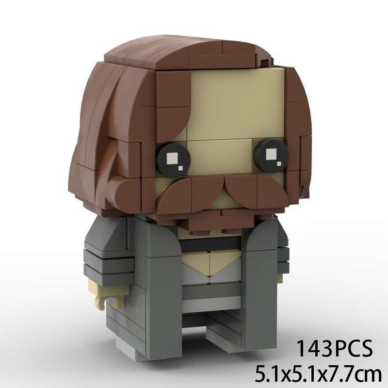 Magical School Wizard Brickheadz Building Kit | LEGO-Compatible MOC - 51