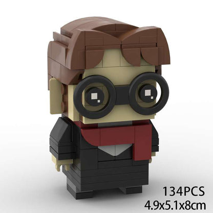 Magical School Wizard Brickheadz Building Kit | LEGO-Compatible MOC - 52