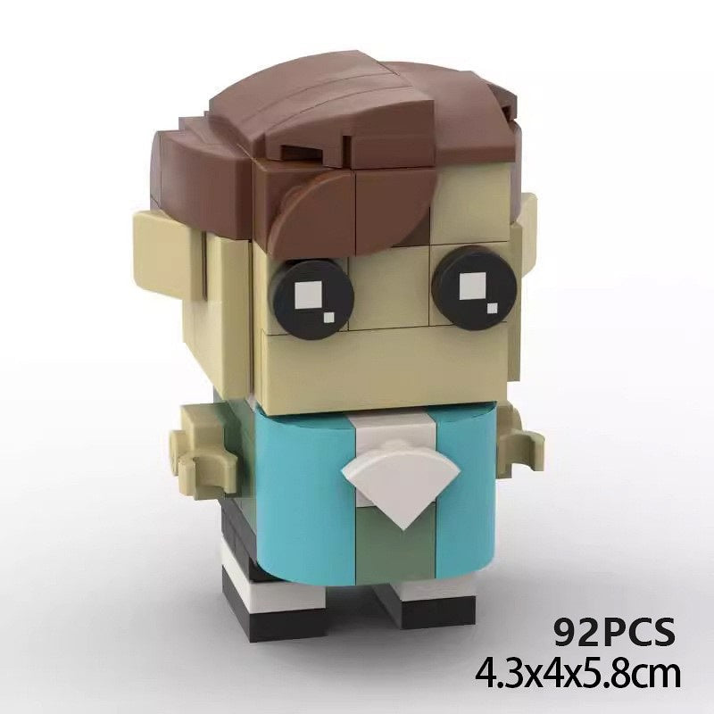Magical School Wizard Brickheadz Building Kit | LEGO-Compatible MOC - 7