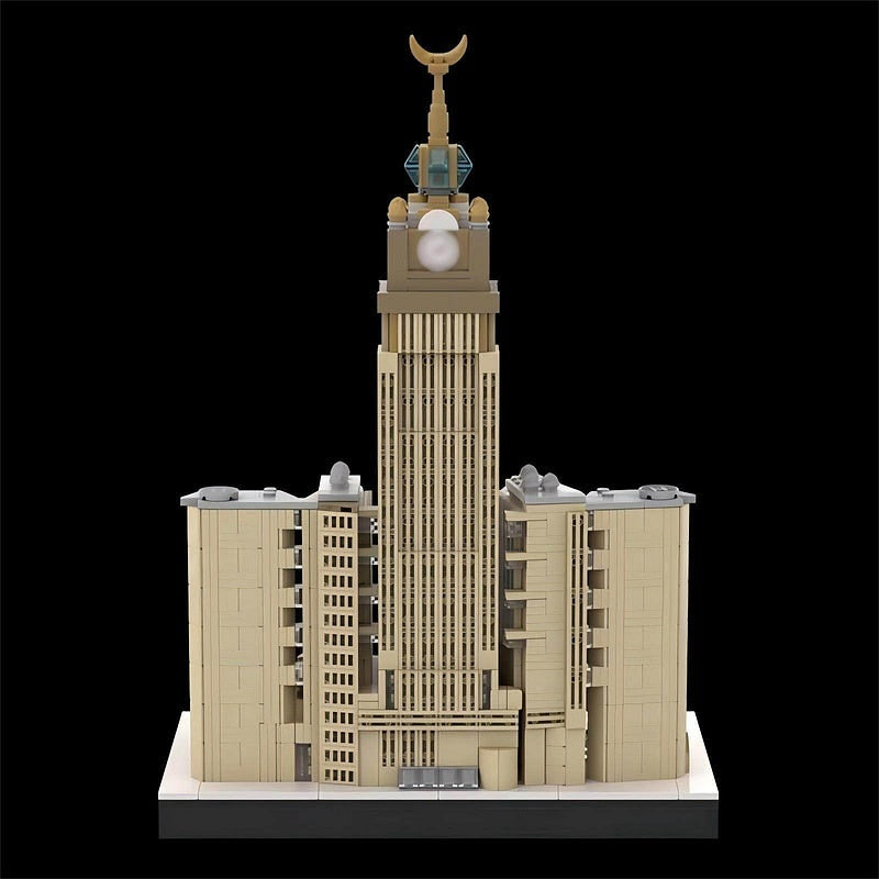 Makkah Clock Royal Tower MOC Building Kit - 4