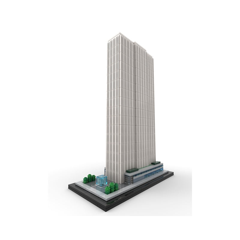 Manhattan 767 Fifth Avenue Tower 1:800 MOC Skyscraper Building Kit - 2