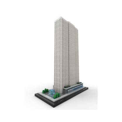 Manhattan 767 Fifth Avenue Tower 1:800 MOC Skyscraper Building Kit - 2