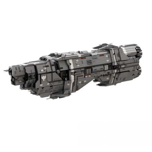 Marathon Class Heavy Cruiser Building Kit | LEGO-Compatible Space Fleet MOC - 3