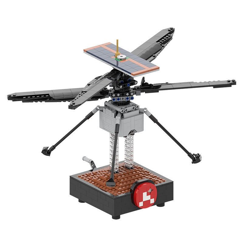 Mars Helicopter Ingenuity MOC Building Kit | Space Exploration Model - 1