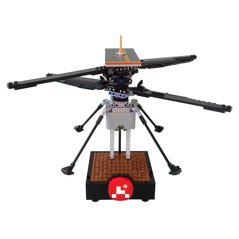 Mars Helicopter Ingenuity MOC Building Kit | Space Exploration Model - 2