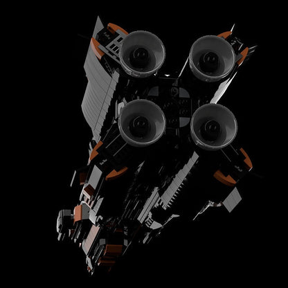 Martian Capital Ship Dreadnought MOC Building Kit | 1:900 Scale - 3