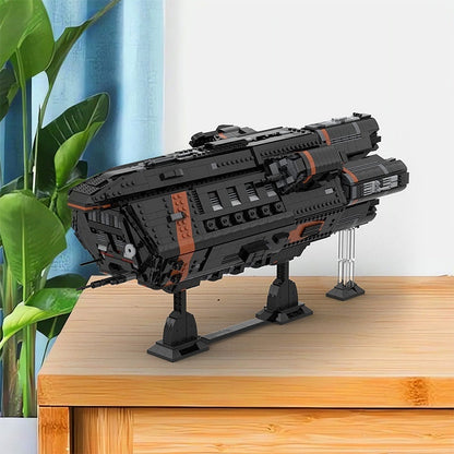 Martian Fleet Stealth Cruiser MOC Building Kit | Sci-Fi Spaceship - 2