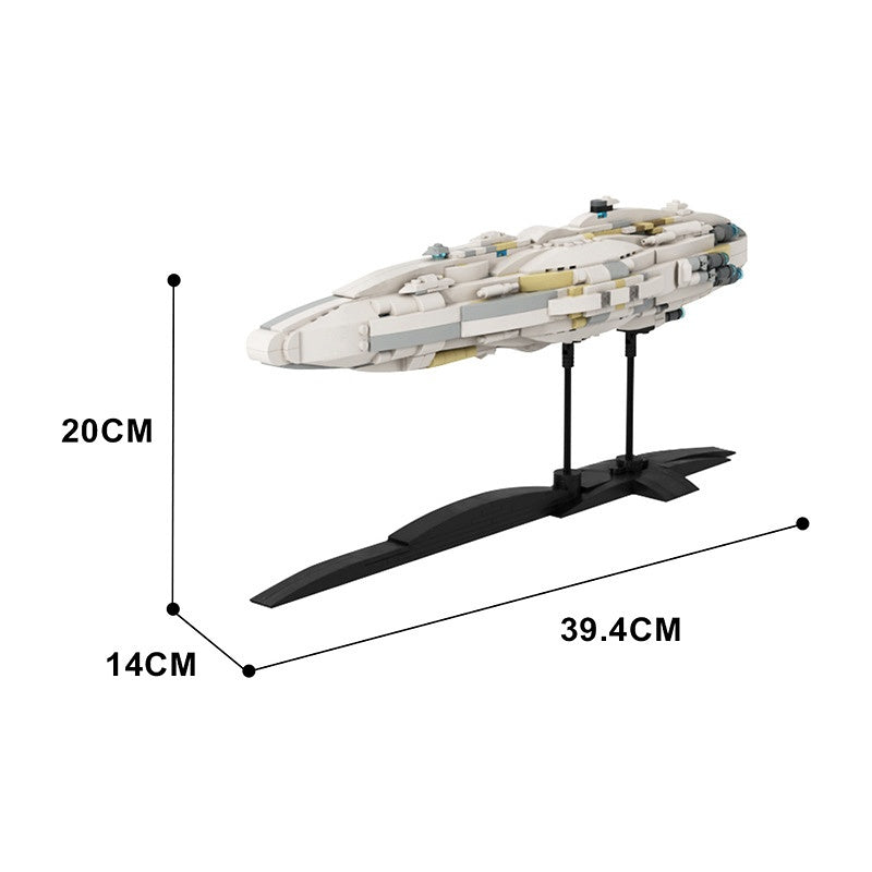 MC-80 Home One Type Cruiser Building Kit | Mid-Scale | LEGO-Compatible MOC - 4