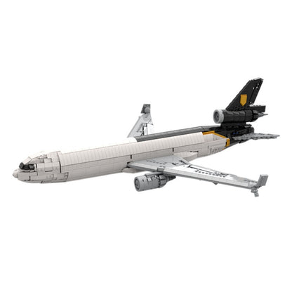MD-11 Cargo Trijet Commercial Freighter Building Kit | LEGO-Compatible MOC - 1