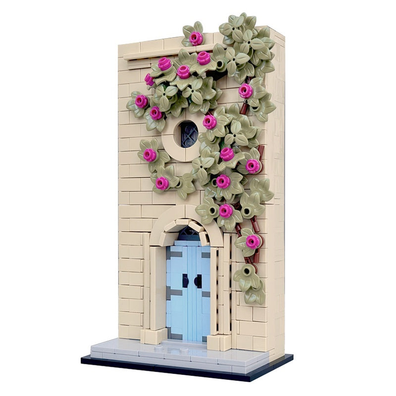 Mdina Blue Door Malta Building Kit | Compatible MOC - 4