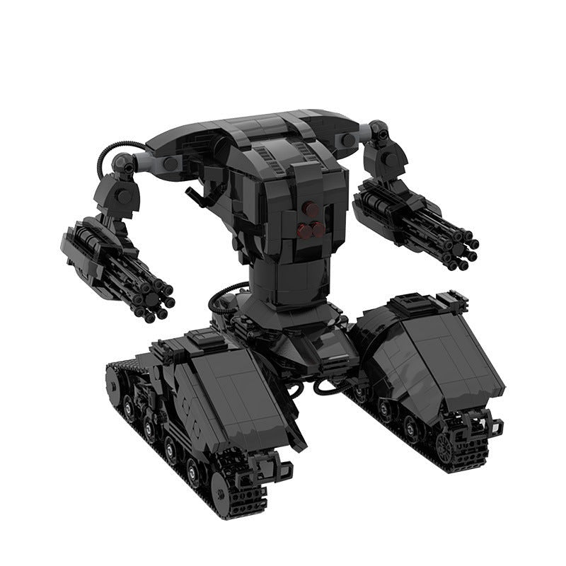 Mech Tank Hunter Killer X1 MOC Building Kit | Armored Robot Model - 1