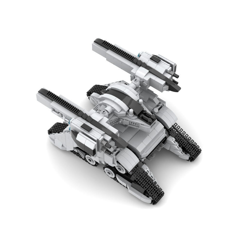 Mech Tank Hunter Killer X2 Building Kit | LEGO-Compatible MOC - 2