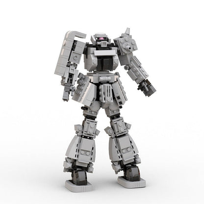 Mech Warrior MOC Building Kit | Futuristic Mecha Robot Figure Model - 2