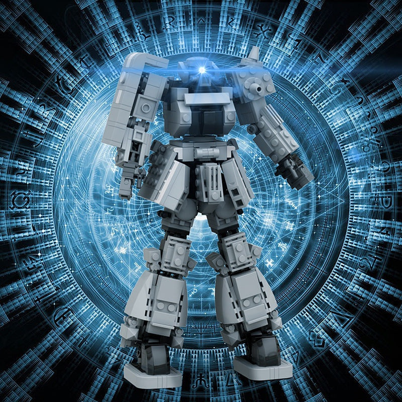 Mech Warrior MOC Building Kit | Futuristic Mecha Robot Figure Model - 3