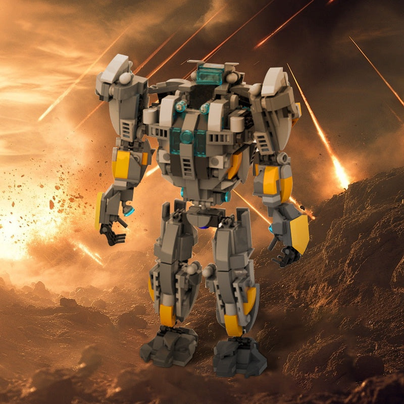 Mech X 2.0 MOC Building Kit | Futuristic Mecha Robot Figure Model - 2