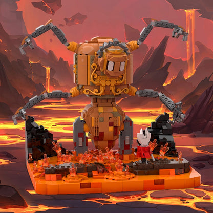 Mechanical Boss vs Masked Insect Knight MOC Building Kit - 3