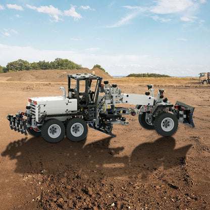 Mechanical Grader MOC Building Kit | Construction Vehicle Model - 2