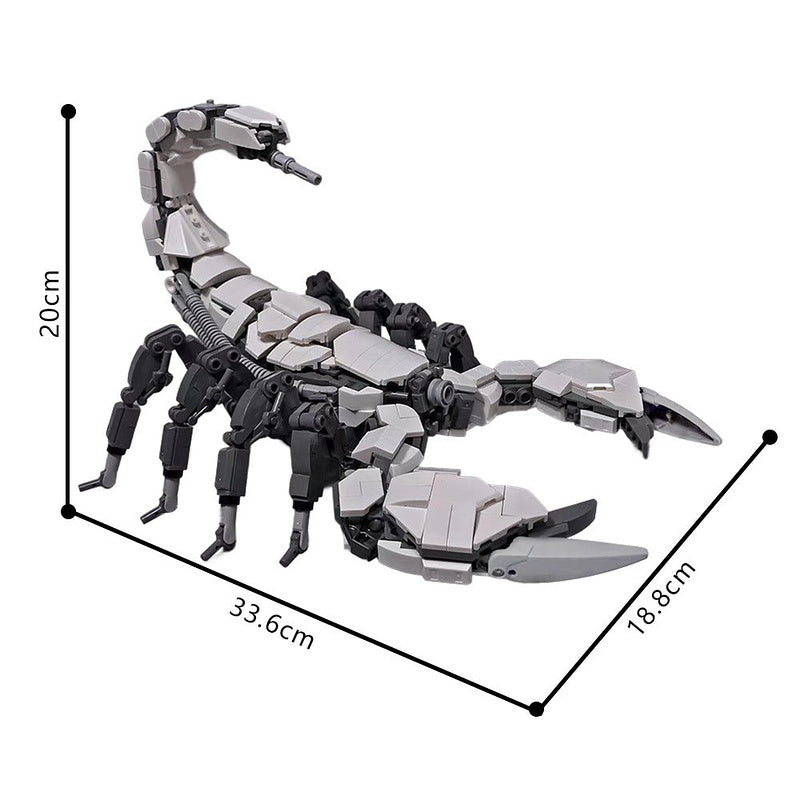 Mechanical Scorpion MOC Building Kit | Robotic Creature Model - 5