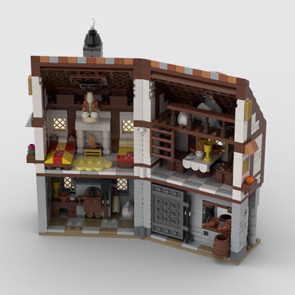 Medieval Bakery MOC Building Kit | LEGO-Compatible MOC - 2