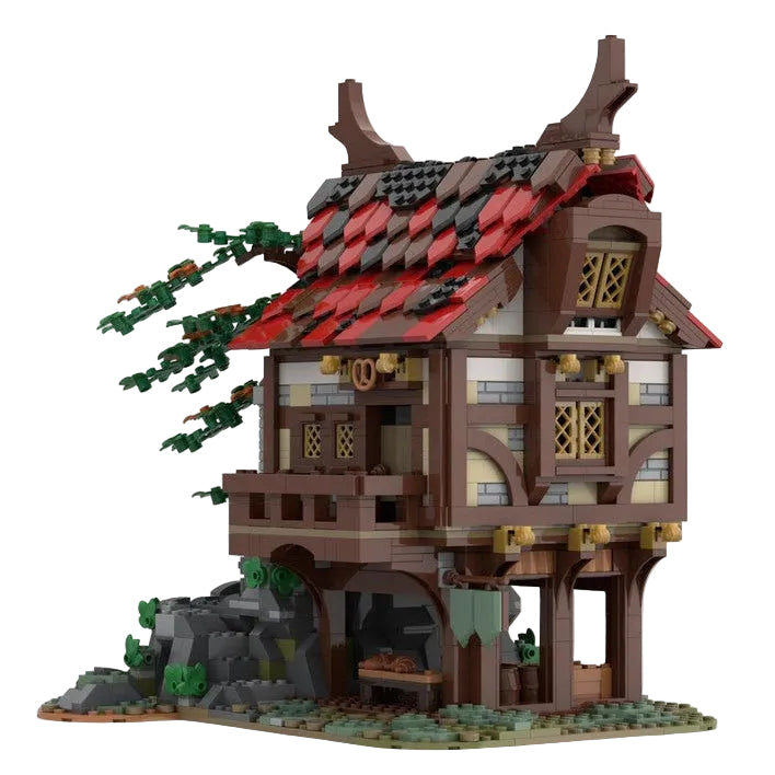 Medieval Bakery MOC Building Kit | LEGO-Compatible MOC - 6