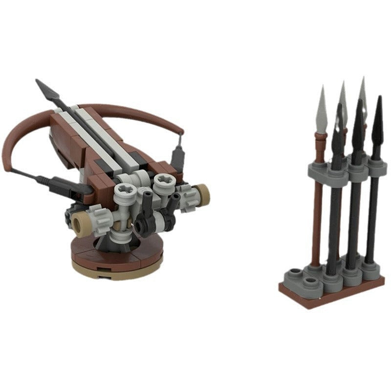 Medieval Ballista MOC Building Kit | Historic Siege Weapon Model - 1