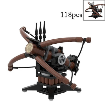 Medieval Ballista MOC Building Kit | Historic Siege Weapon Model - 8