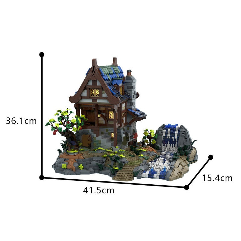 Medieval Blacksmith MOC Building Kit | Historic Forge Workshop - 4