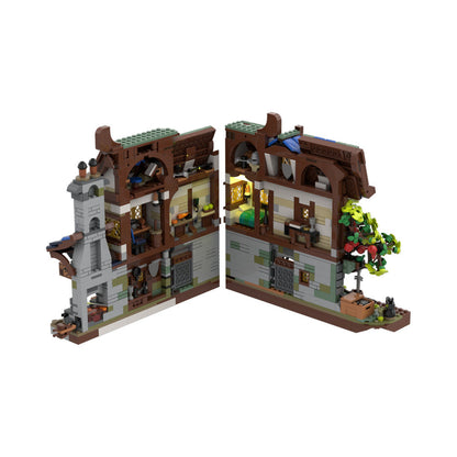 Medieval Blacksmith Nook Building Kit | LEGO-Compatible MOC - 3