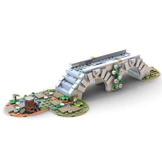 Medieval Bridge Building Kit | LEGO-Compatible MOC - 1