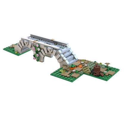 Medieval Bridge MOC Building Kit | Historic Architecture Model - 3