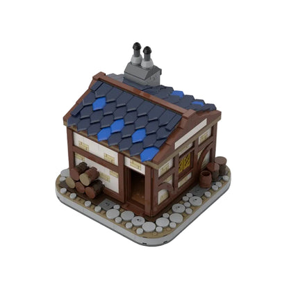 Medieval Castle Brewery MOC Full Interior Building Kit - 1