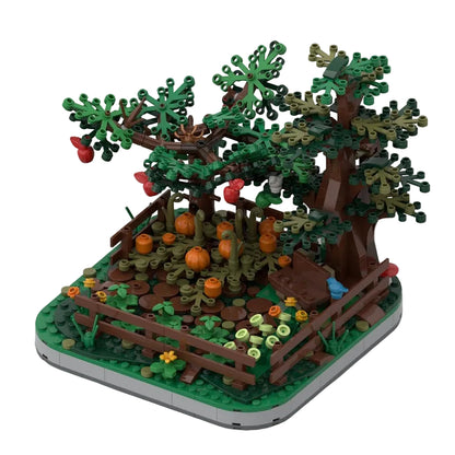 Medieval Castle Garden MOC Orchard & Farm Building Kit - 5