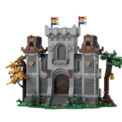 Medieval Castle Gatehouse Fortress Gate MOC Building Kit - 1