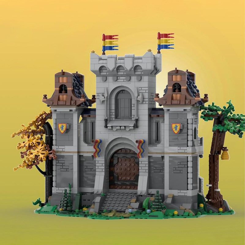 Medieval Castle Gatehouse Fortress Gate MOC Building Kit - 3