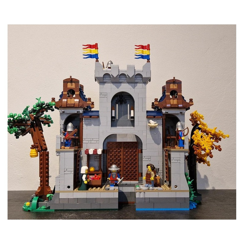 Medieval Castle Gatehouse Fortress Gate MOC Building Kit - 5