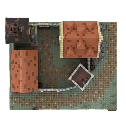 Medieval Castle MOC Building Kit | Historic Fortress Architecture Model - 2